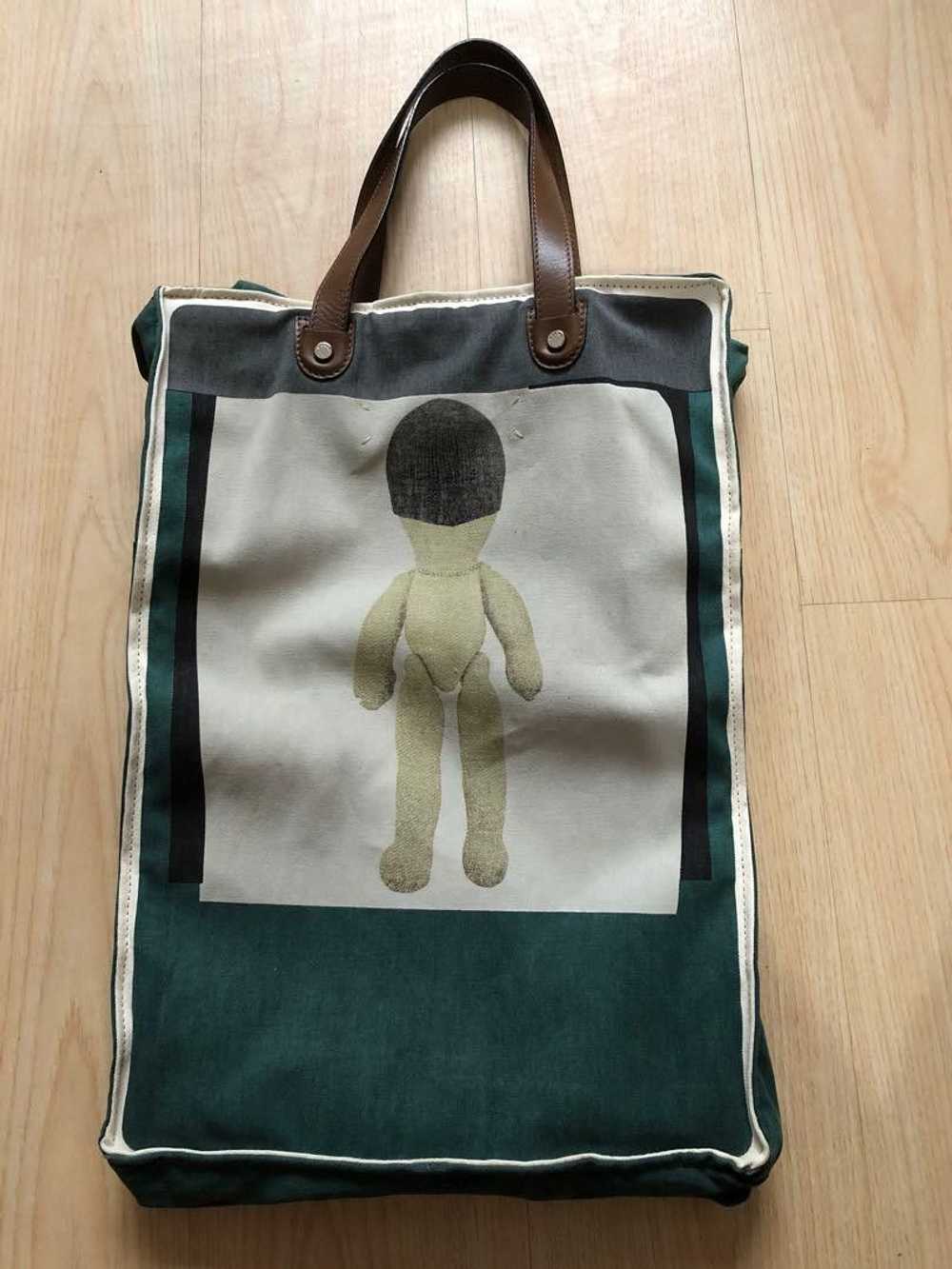 Marni Vintage MARNI Leather/Canvas 2009 tote bag - image 3