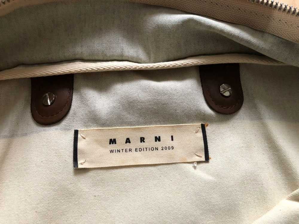 Marni Vintage MARNI Leather/Canvas 2009 tote bag - image 4