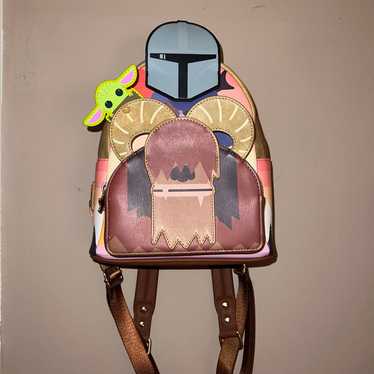 Loungefly The Mandalorian Bantha Ride Mando and G… - image 1