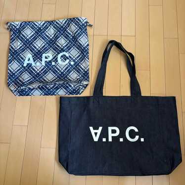 A.P.C. Tote Bag Denim - image 1