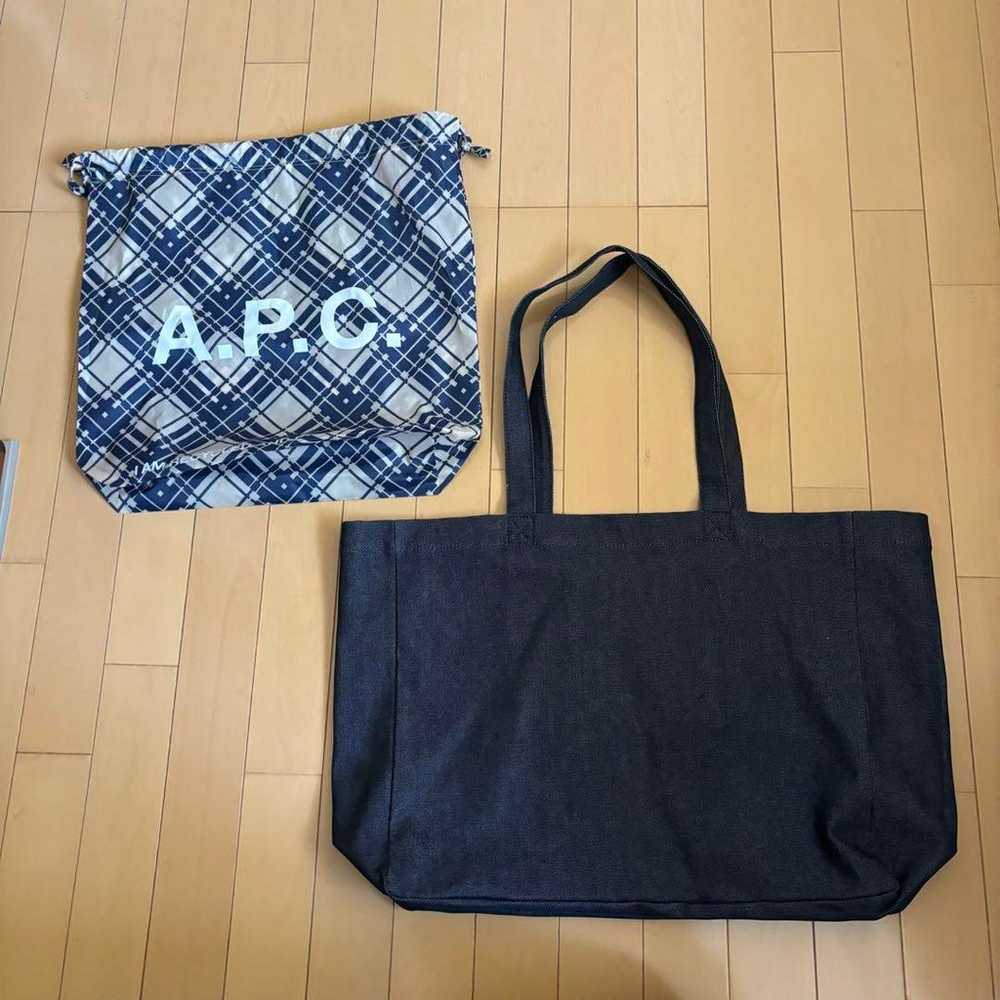 A.P.C. Tote Bag Denim - image 2