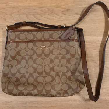 COACH Signature Campus Shoulder Bag - image 1