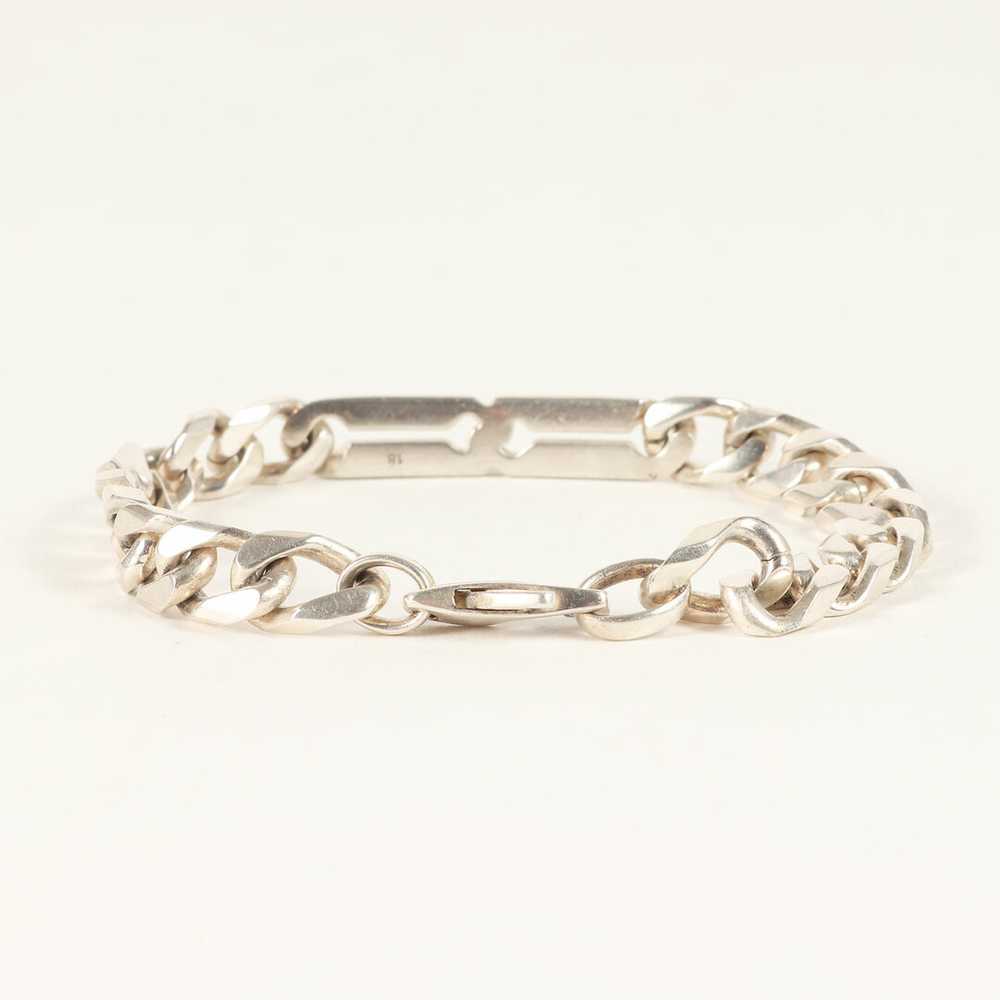 Gucci Infinity Knot Chain Link Bracelet Ag925 Sil… - image 3