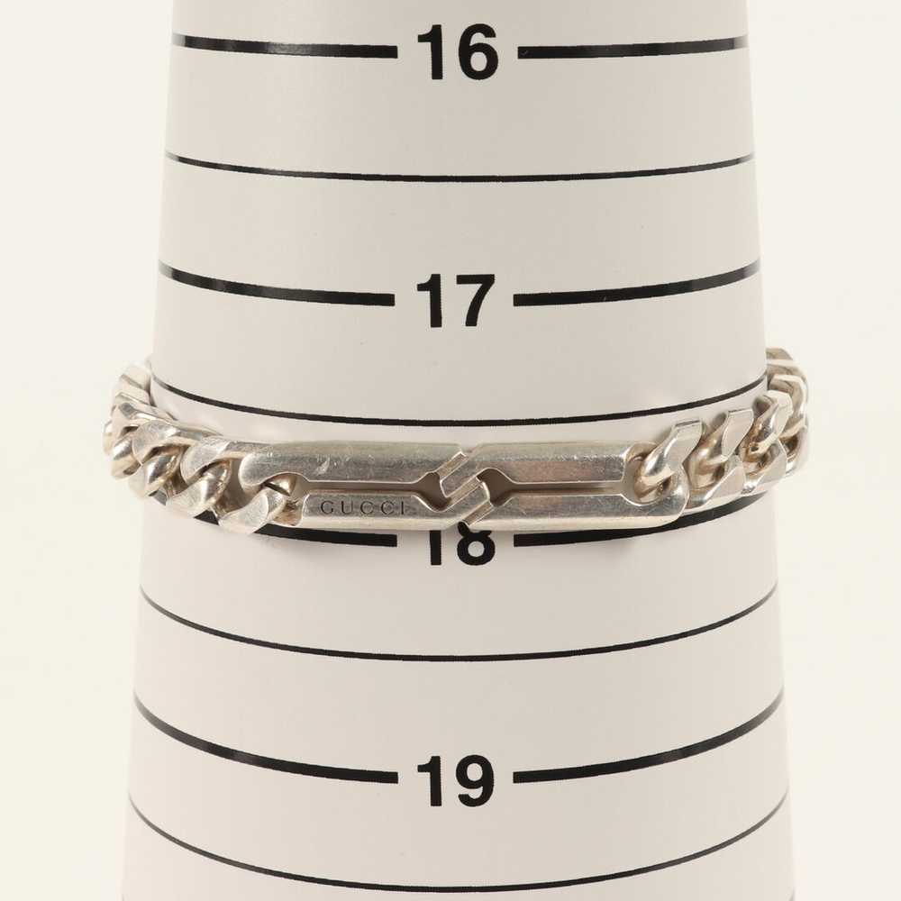 Gucci Infinity Knot Chain Link Bracelet Ag925 Sil… - image 6