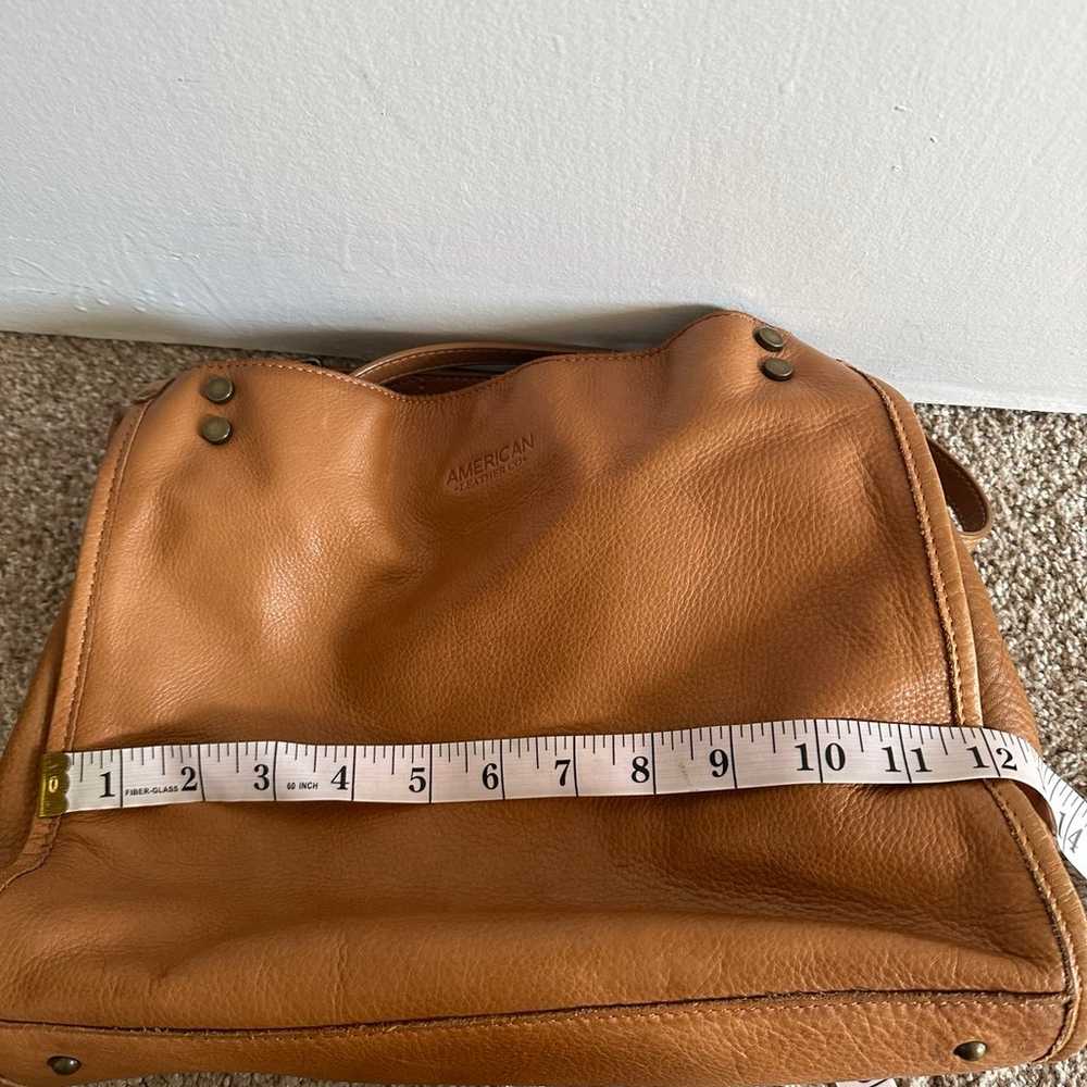 American Leather Co. Brandy Brown Lenox Triple En… - image 10