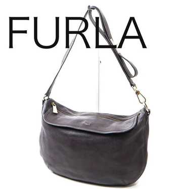 E568-22 ◾️ Furla Leather Crossbody Bag - image 1