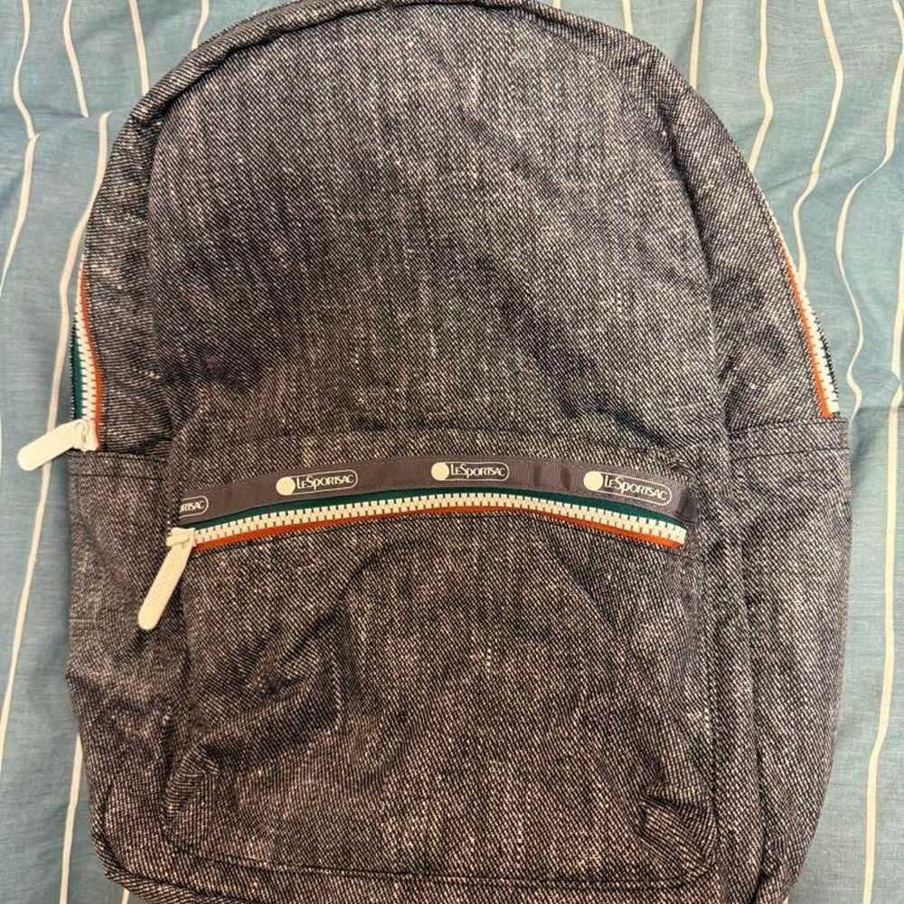 LeSportsac backpack in denim style - image 1