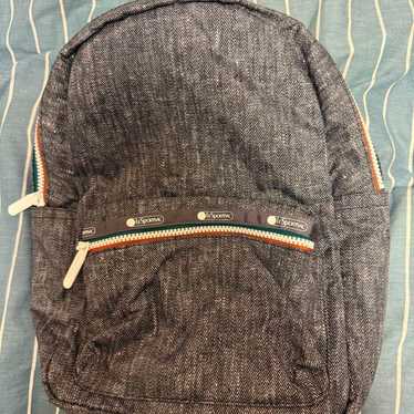 LeSportsac backpack in denim style - image 1