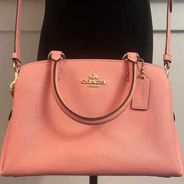 Coach mini lilie popular in blush pink