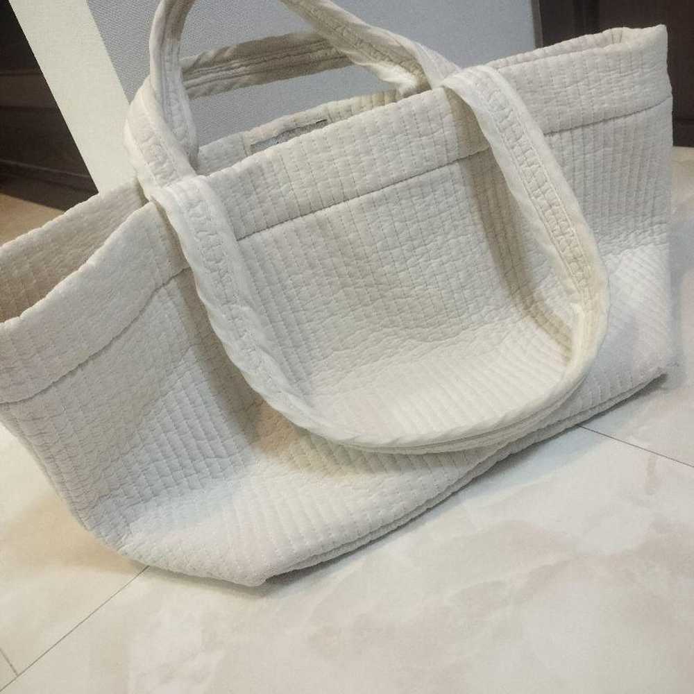 Pionunral Garden Ivory Tote Bag - image 1