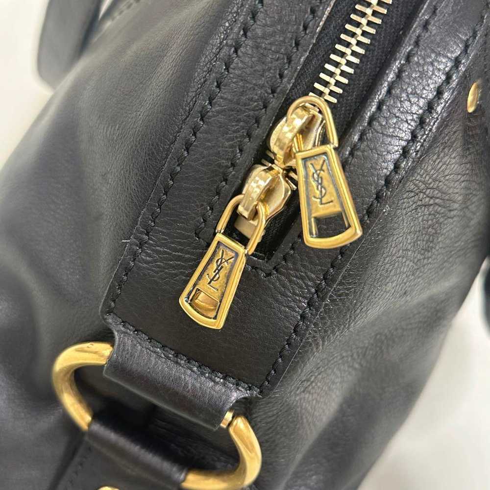 Authentic Yves Saint Laurent Muse handbag black x… - image 11