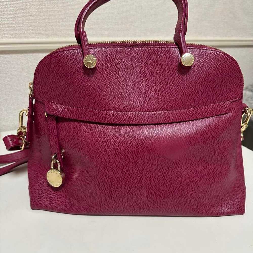 FURLA 2WAY Hand Shoulder Bag - image 1