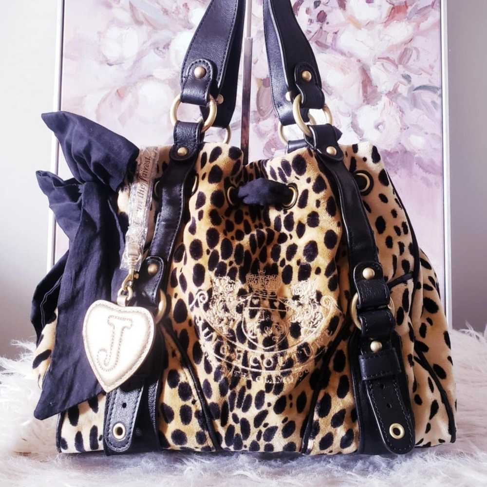 Vintage Juicy Couture cheetah print bag - image 1