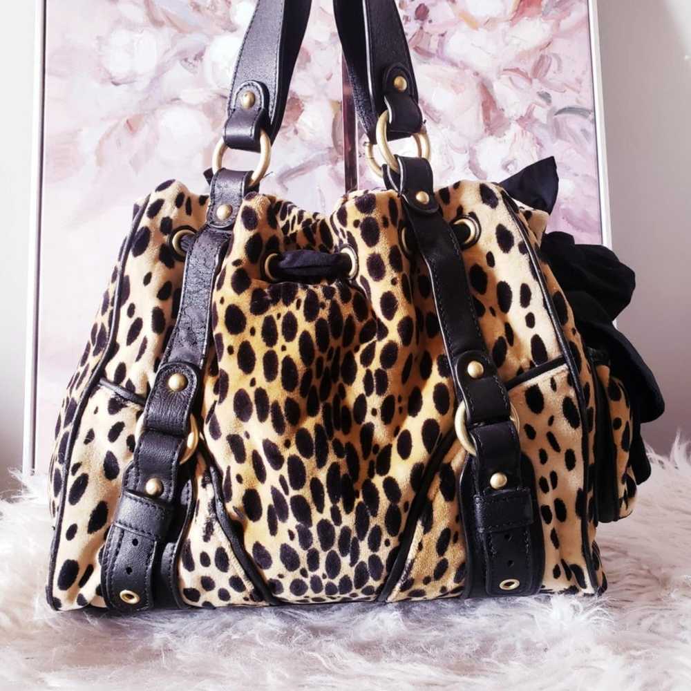 Vintage Juicy Couture cheetah print bag - image 2