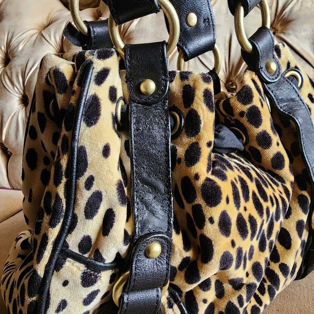 Vintage Juicy Couture cheetah print bag - image 8