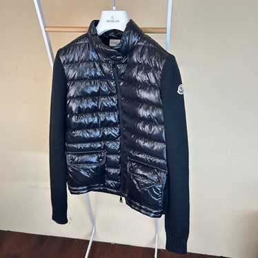 Y126 Moncler Beauty Down jacket knit black S - image 1