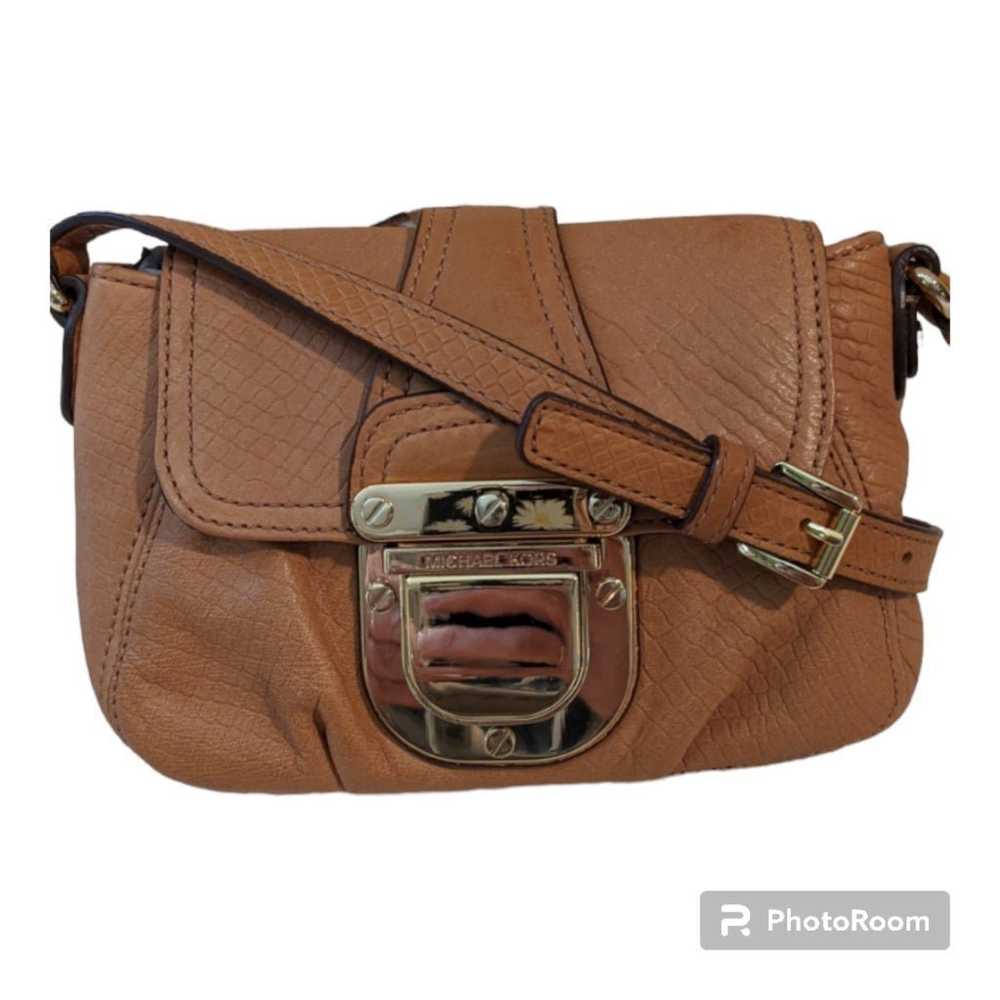 Michael Kors Charlton tan leather bag - image 1