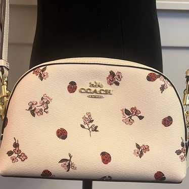 Coach Madi Crossbody With Ladybug Floral Print