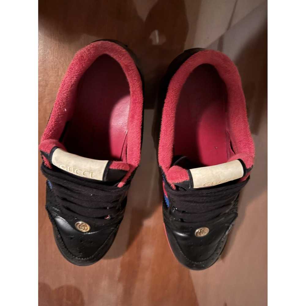 Gucci Screener leather low trainers - image 2