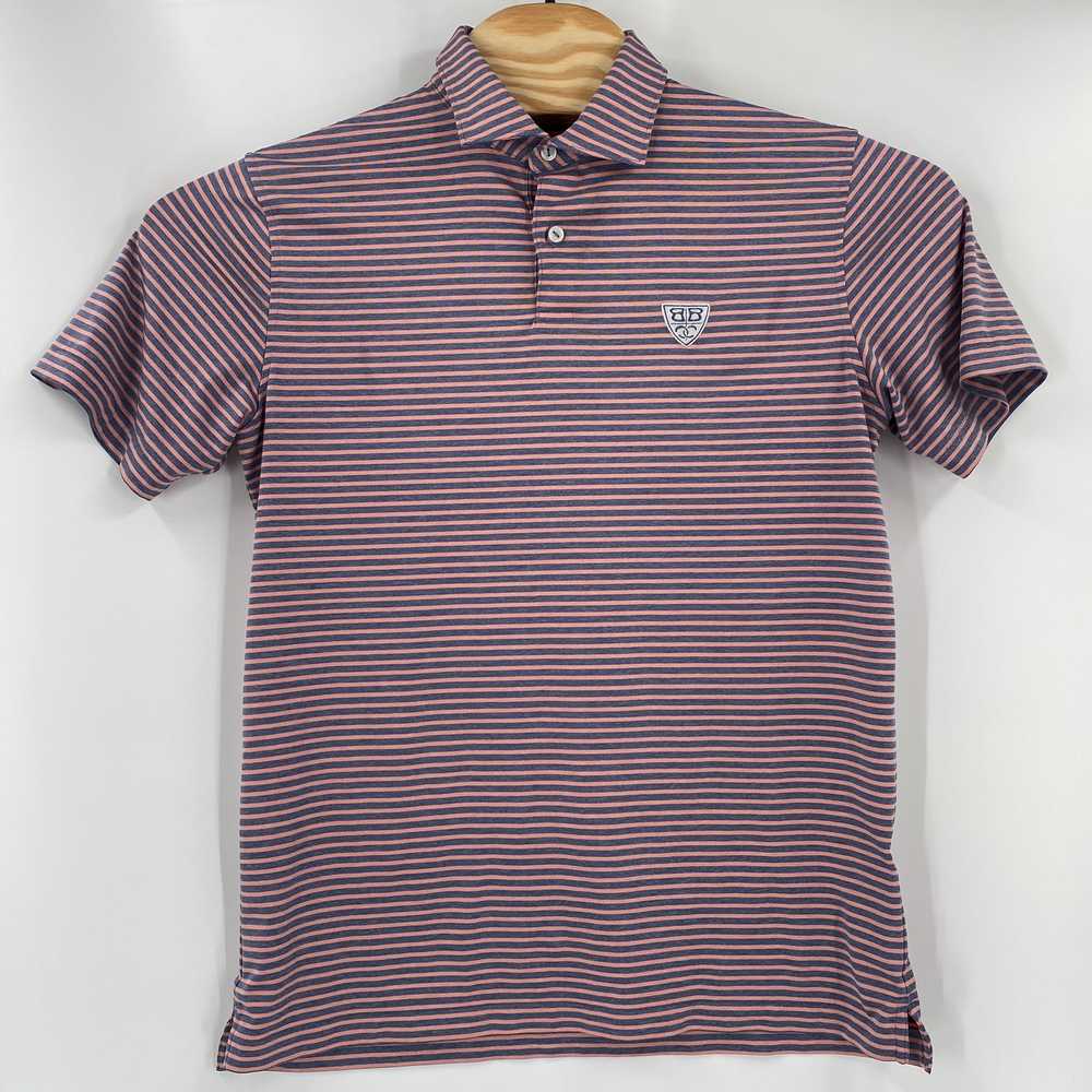 Peter Millar Crown Crafted Medium Pink Blue Strip… - image 5