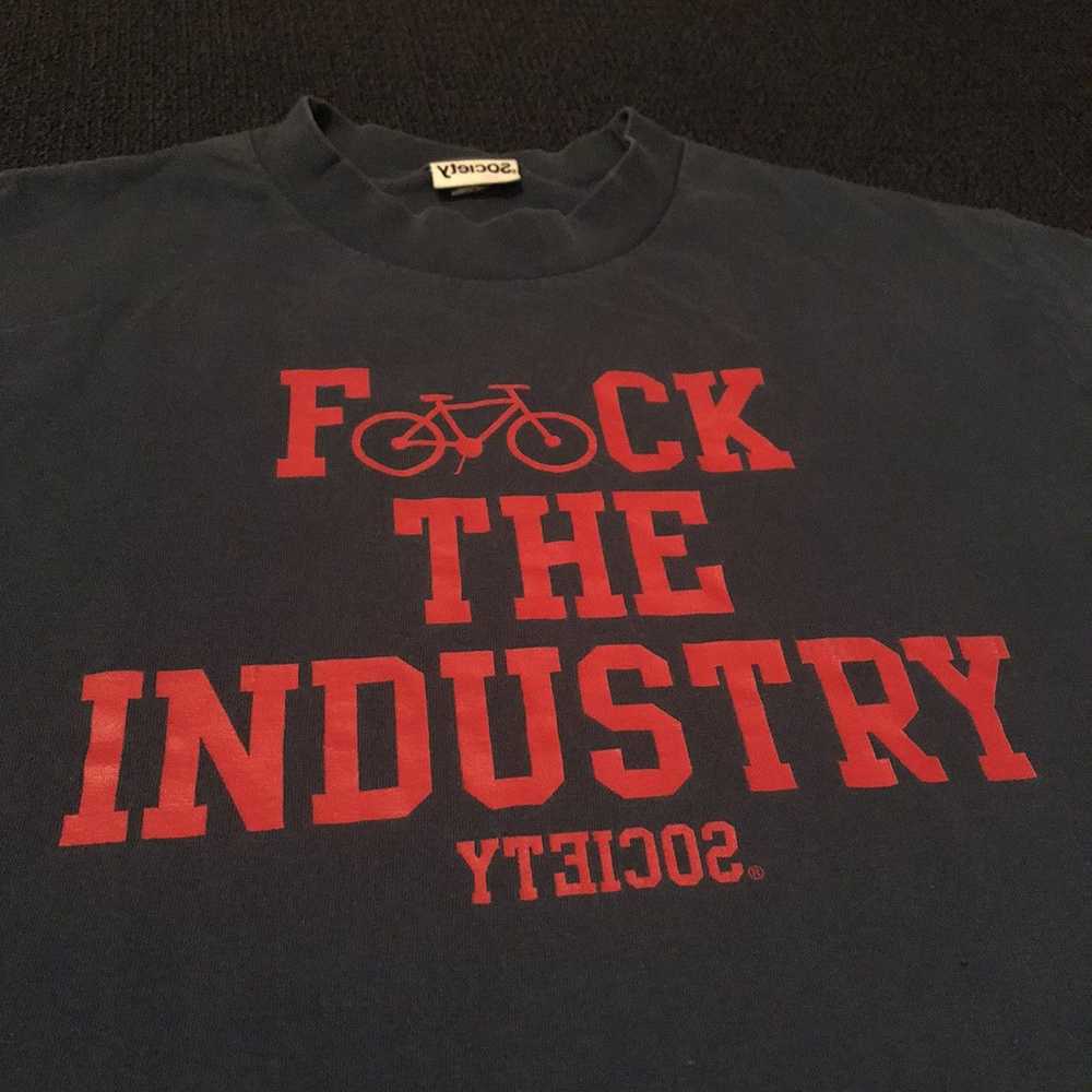 Society × Vintage Vintage 00s Society Fuck The In… - image 2