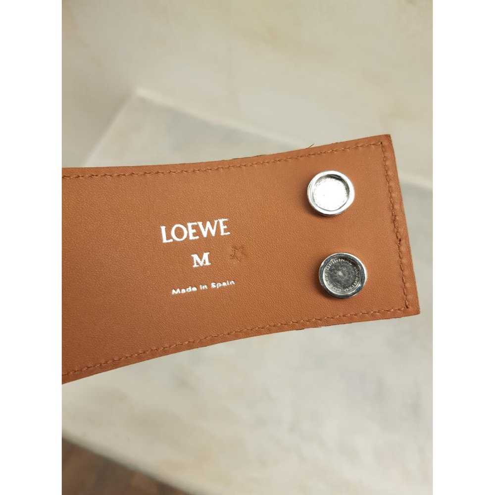 Loewe Anagram Cut-out leather belt - image 5