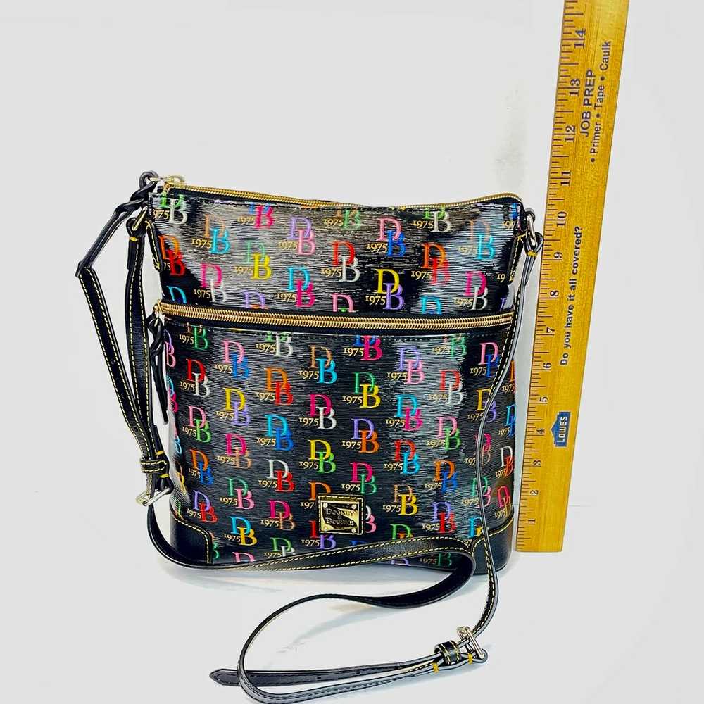 Dooney & Bourke 1975 Bag Leather Multi Color Bag … - image 10