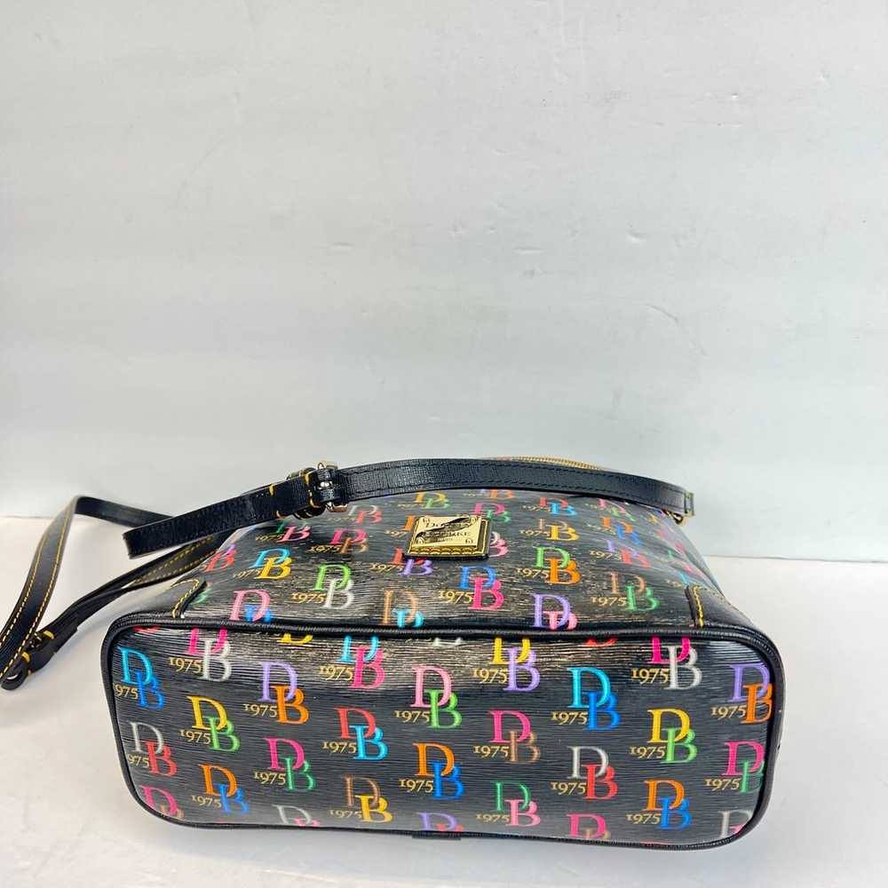 Dooney & Bourke 1975 Bag Leather Multi Color Bag … - image 4