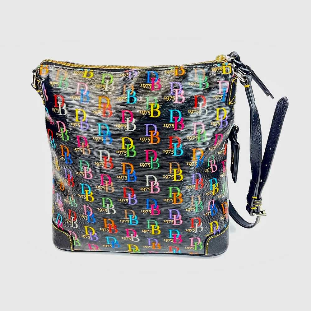 Dooney & Bourke 1975 Bag Leather Multi Color Bag … - image 8