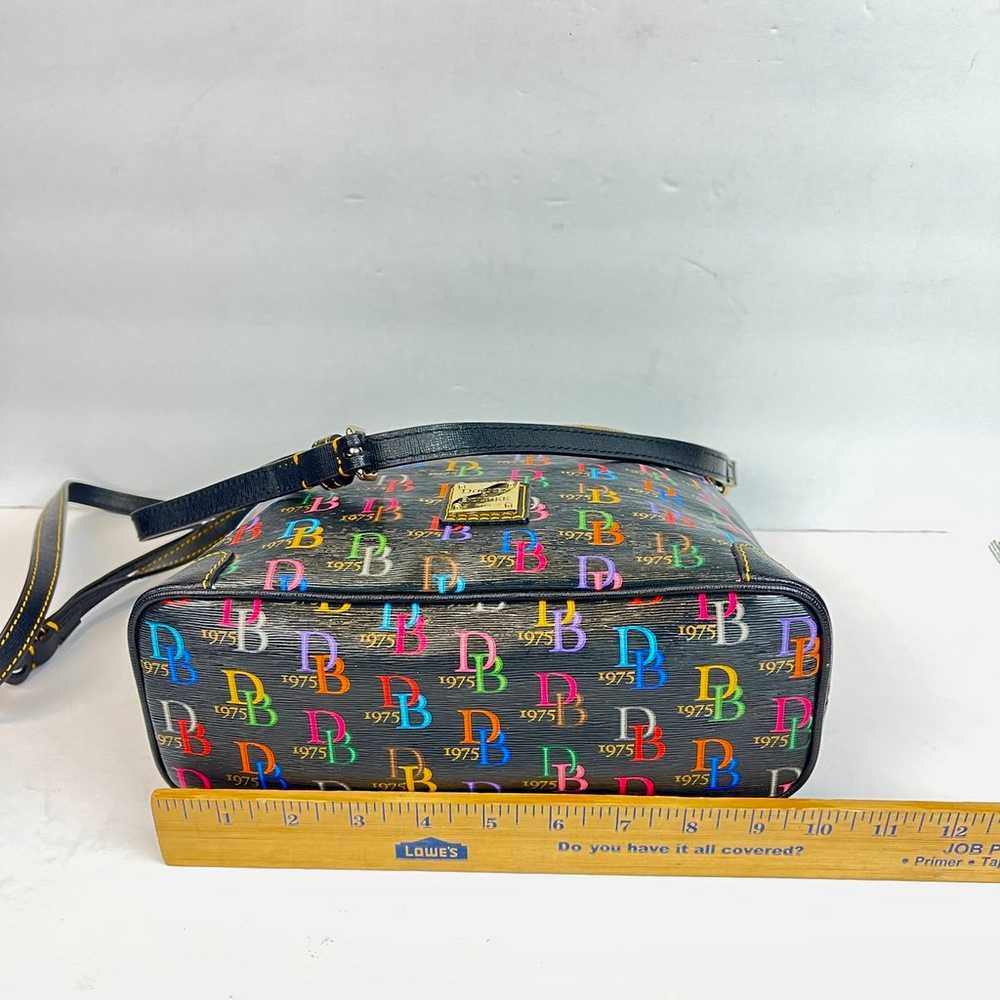 Dooney & Bourke 1975 Bag Leather Multi Color Bag … - image 9