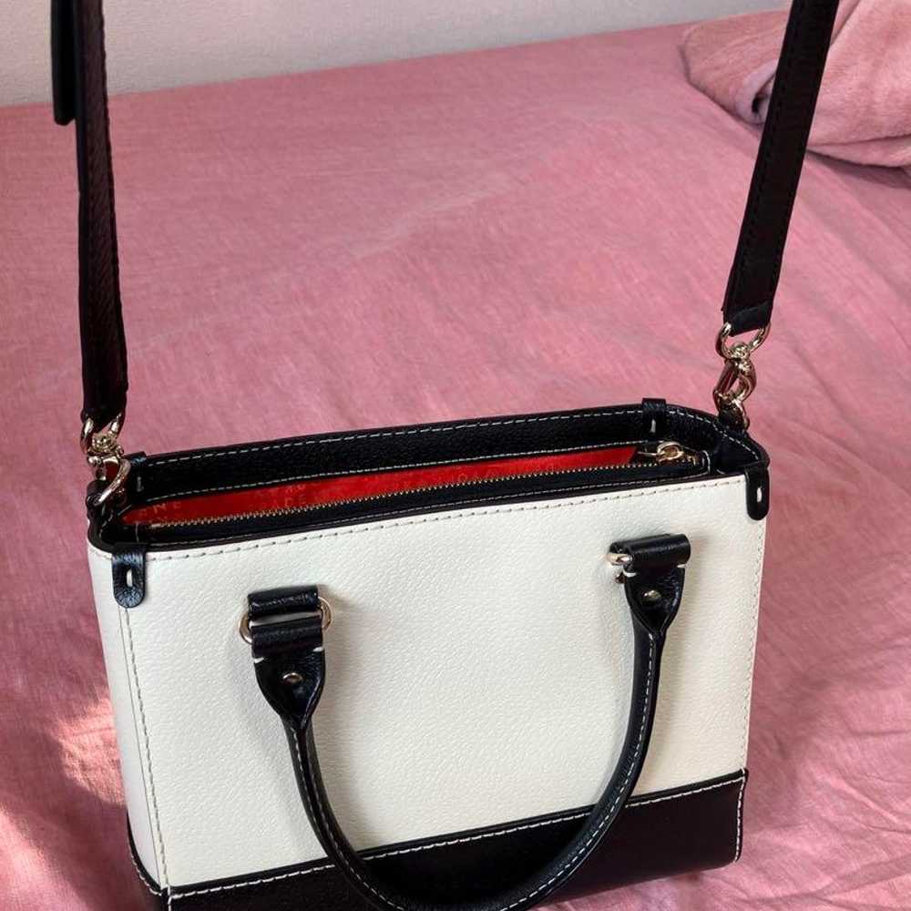 Kate Spade Shoulder Bag White Black - image 2