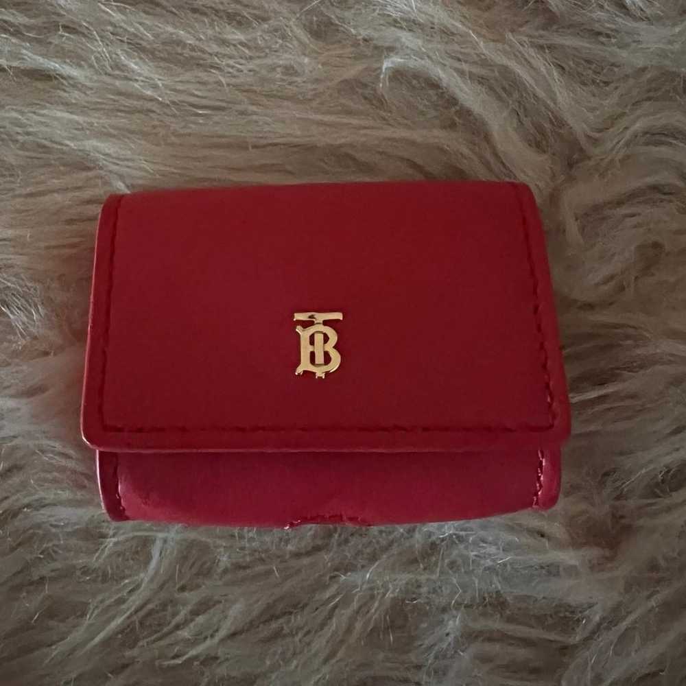 Authentic Burberry Red Leather Airpod Pro Holder … - image 2