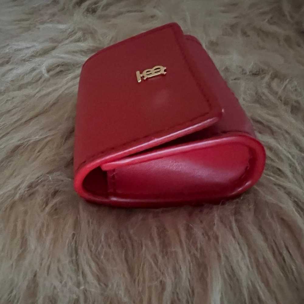 Authentic Burberry Red Leather Airpod Pro Holder … - image 4