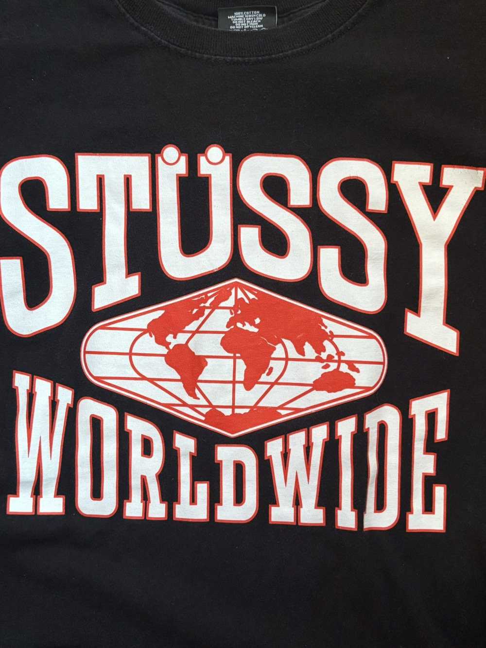 Streetwear × Stussy STUSSY WORLDWIDE T SHIRT - image 2