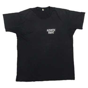 AGNOSTIC FRONT Tシャツ　ヴィンテージ Vintage Agnostic Front Last Warning Tour T-Shirt – Justin Reed