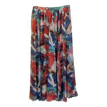 Chanel Silk maxi skirt - image 1