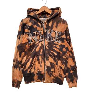 Nike × Streetwear Nike Hoodie Custom Made Bleach … - image 1