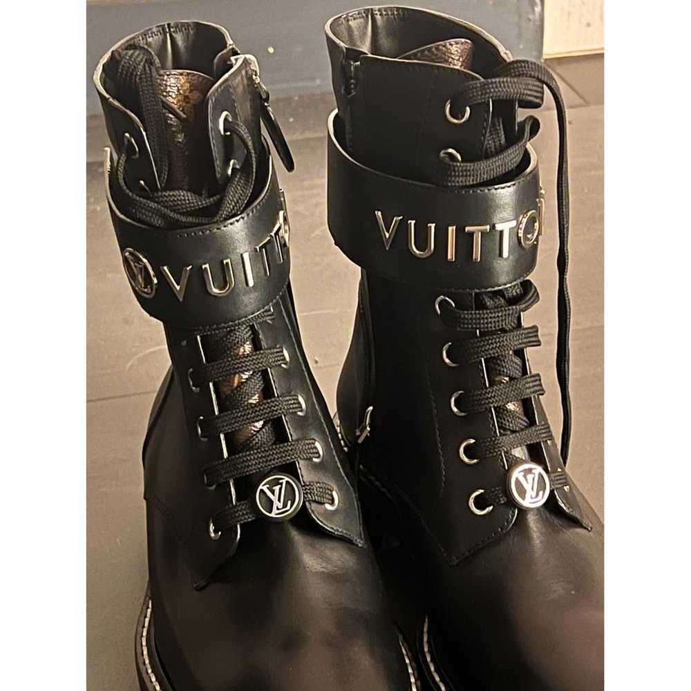 Louis Vuitton Leather wellington boots - image 7