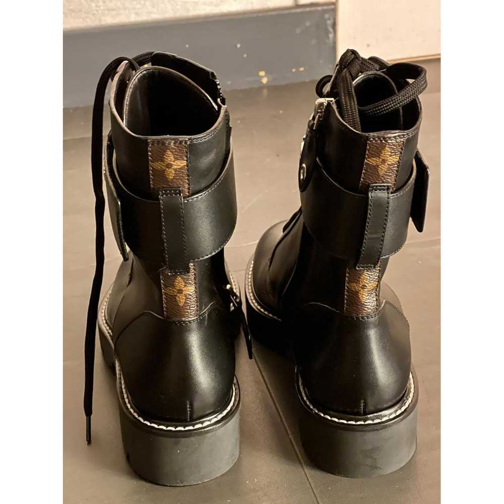 Louis Vuitton Leather wellington boots - image 9