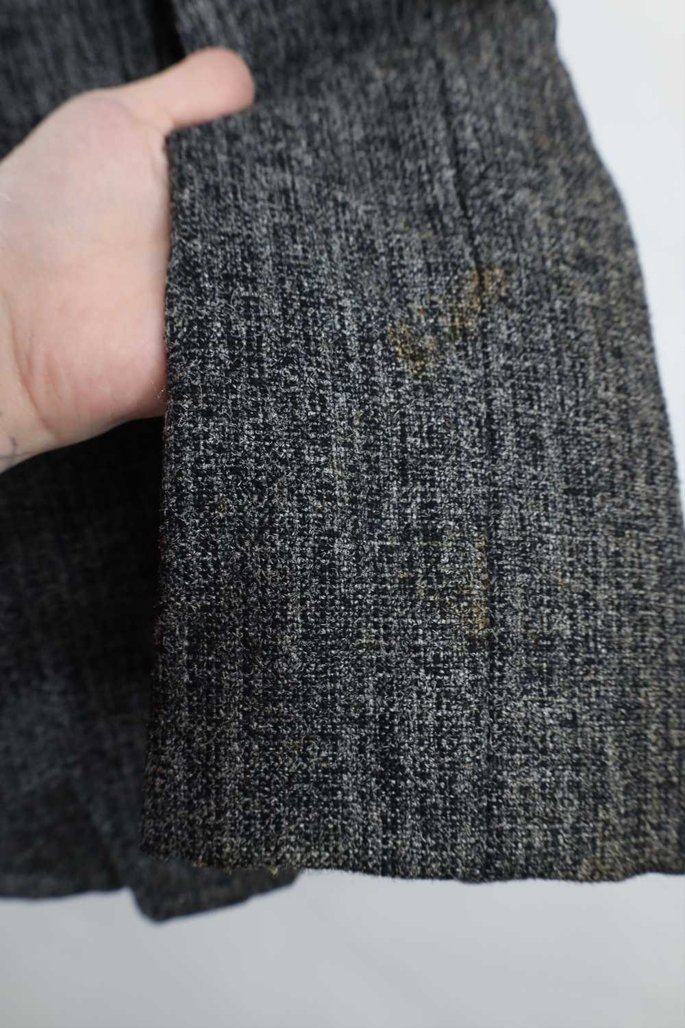 Vintage Vintage 60s 70s Norwegian Wool Tweed Blaz… - image 7