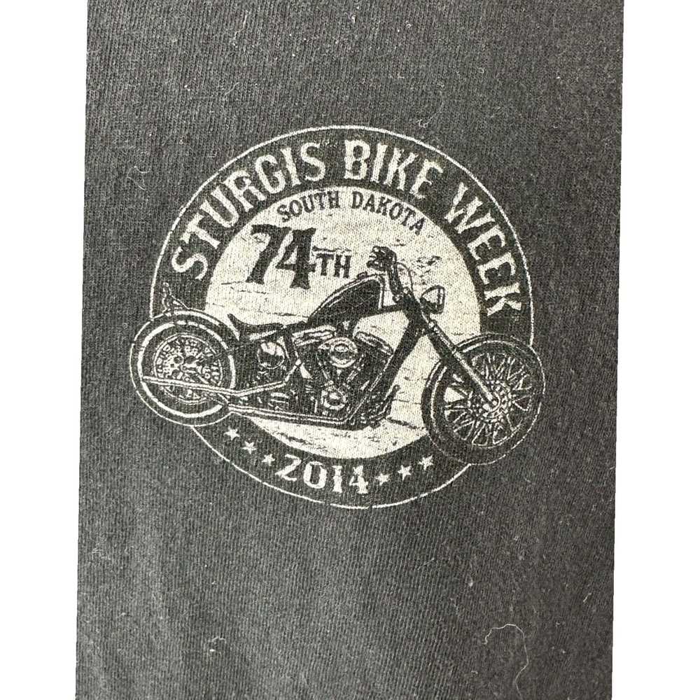 Vintage Sturgis Motorcycle Bike Week 2014 74th An… - image 2