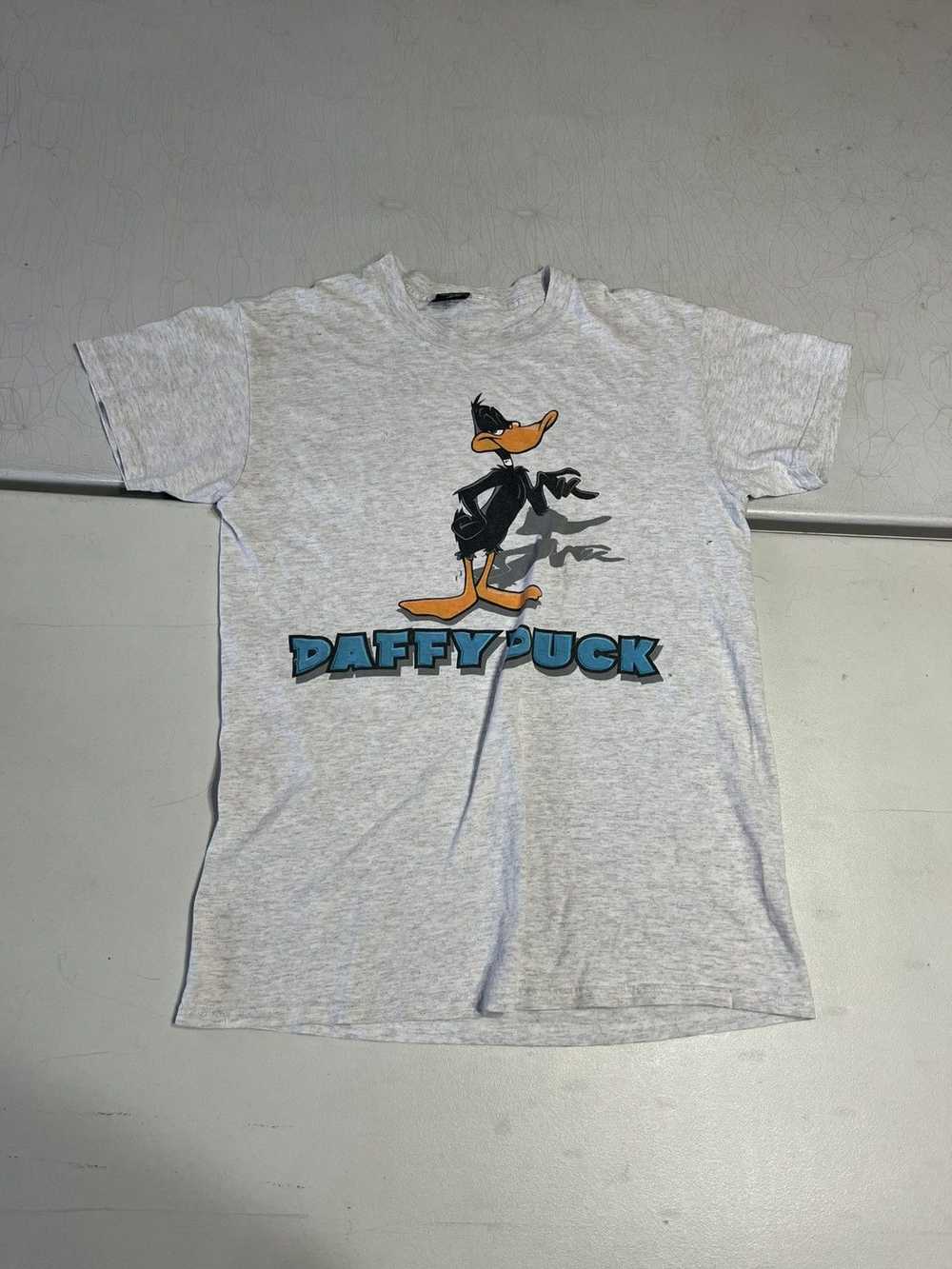 Streetwear × Vintage Vintage 90s Daffy Duck shirt - image 1