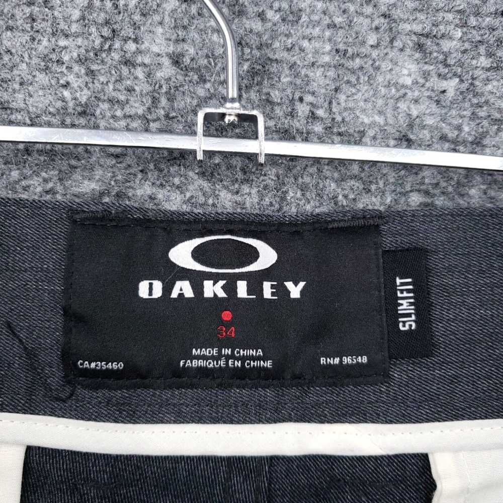 Oakley Gray Slim Fit Straight Leg Mens Chino Stre… - image 7