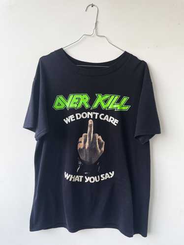 4GSELLER × Vintage Overkill We Don't Care vintage 