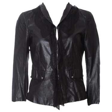 Roberto Cavalli Leather biker jacket - image 1