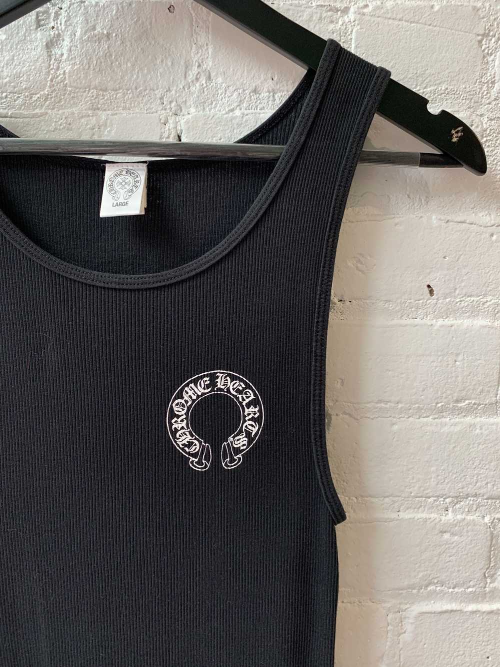 Chrome Hearts Chrome Hearts Black super plus Tank… - image 2