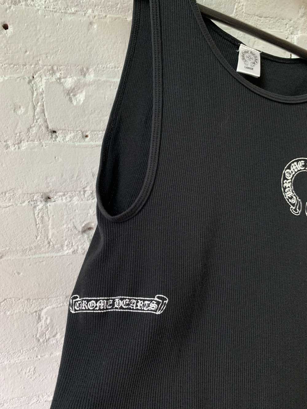 Chrome Hearts Chrome Hearts Black super plus Tank… - image 4