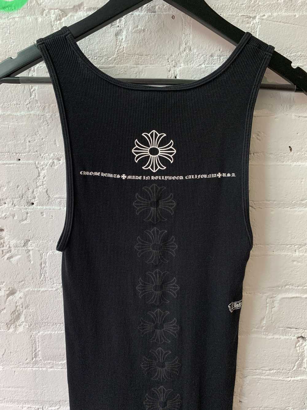 Chrome Hearts Chrome Hearts Black super plus Tank… - image 6