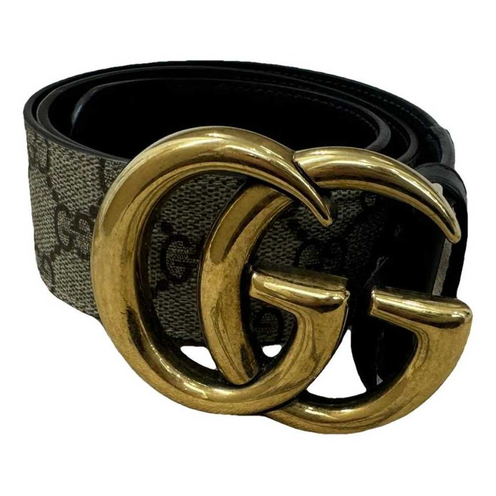 Gucci Gg Buckle cloth belt - image 1