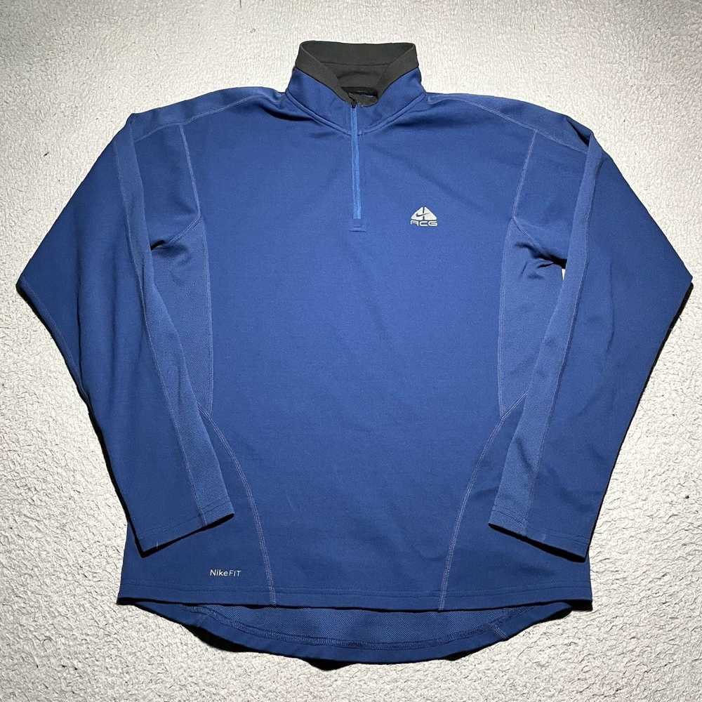 Nike ACG NIKE ACG Mens Small Blue Lightweight Per… - image 1